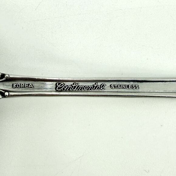 3 Table/Serving Utensils VTG VOISIN FLORAL CONTINENTAL Ladle Butter Knife Spoon - Picture 8 of 13